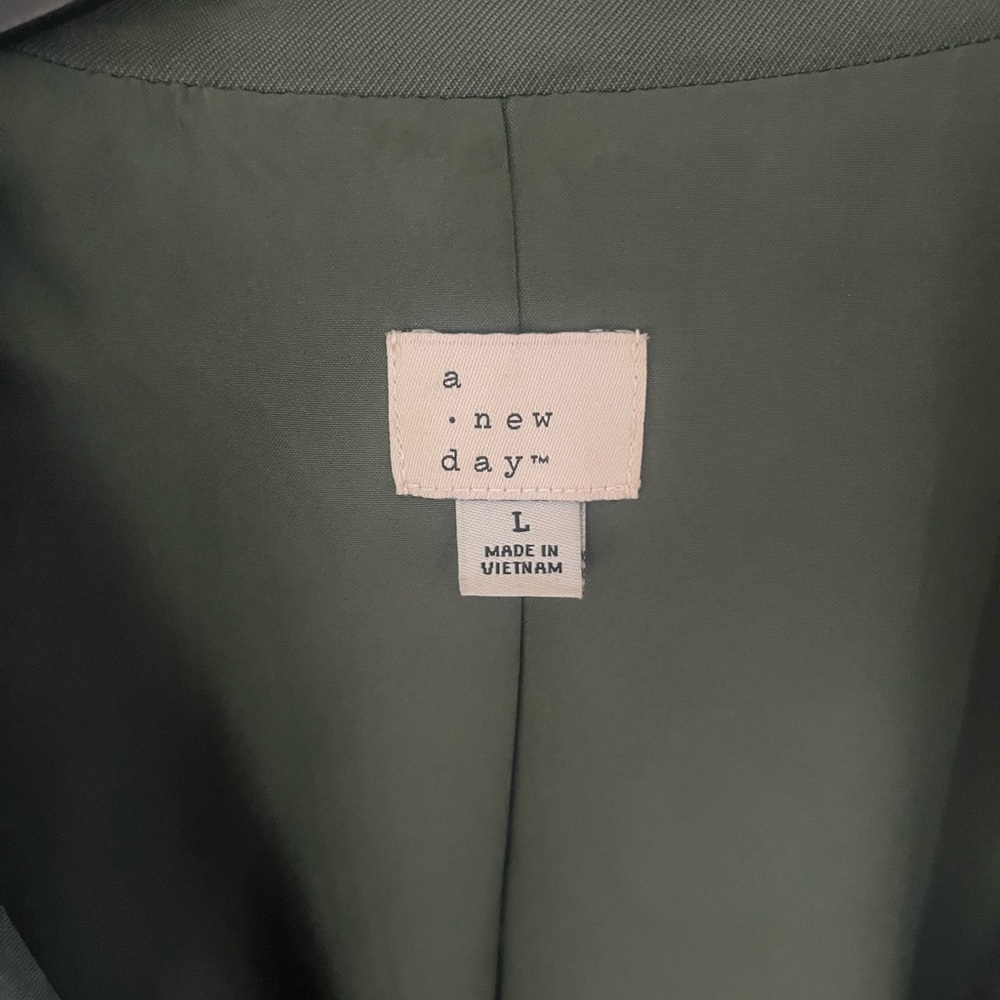 A New Day Olive Blazer - Picture 2 of 3
